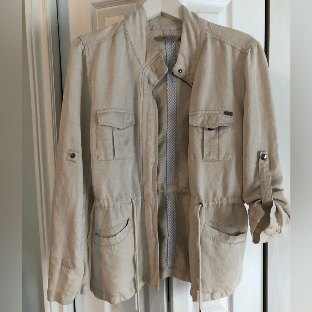 Max Studio linen blend jacket